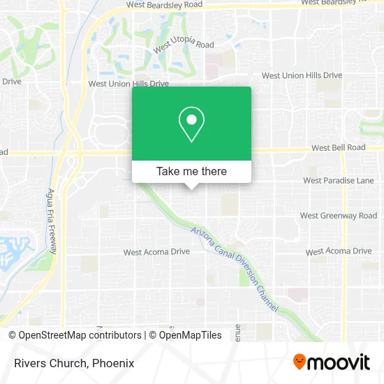 Rivers Church map