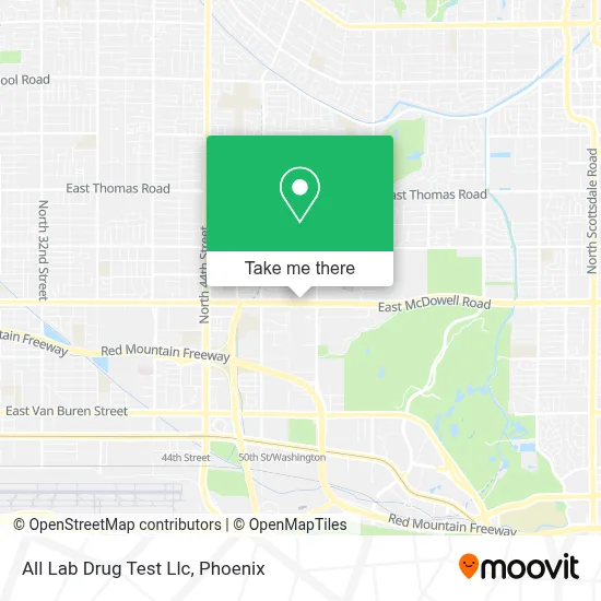 All Lab Drug Test Llc map