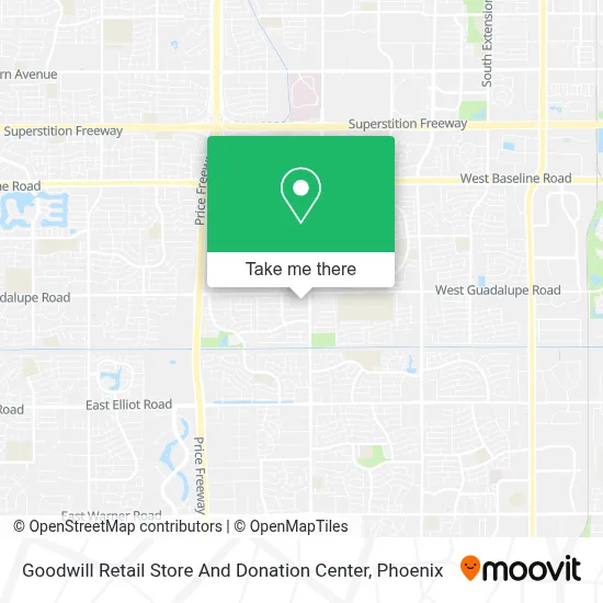 Goodwill Retail Store And Donation Center map