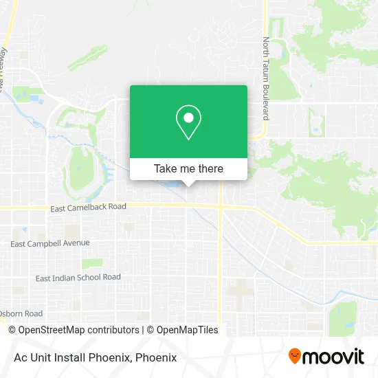 Ac Unit Install Phoenix map