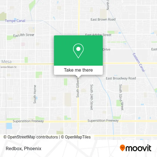 Redbox map