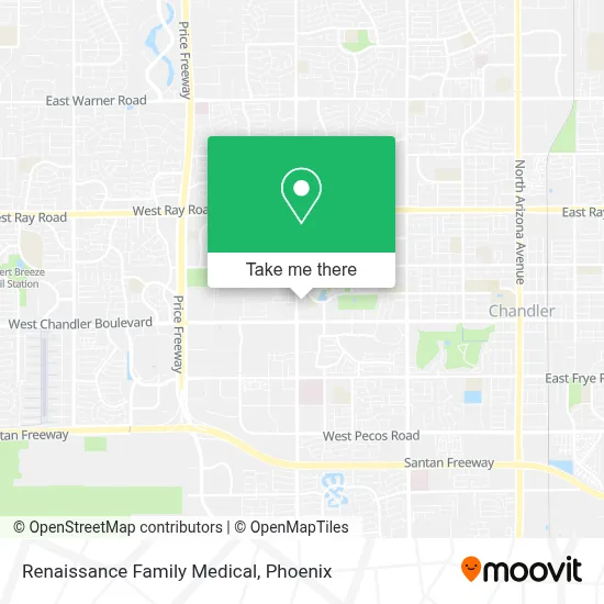 Renaissance Family Medical map