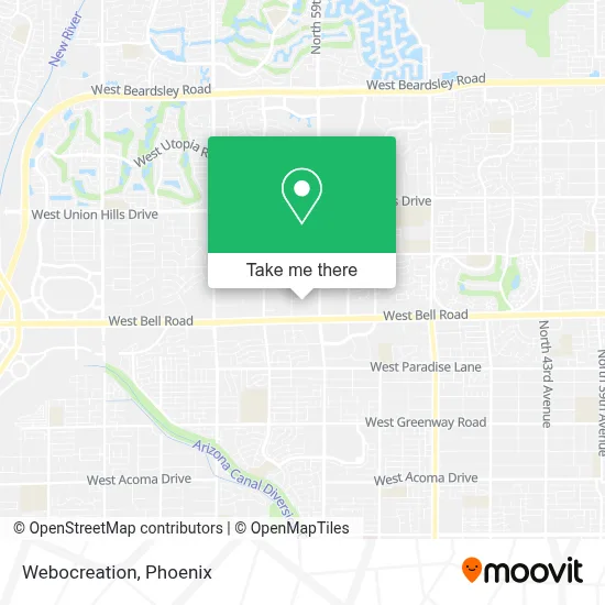 Webocreation map