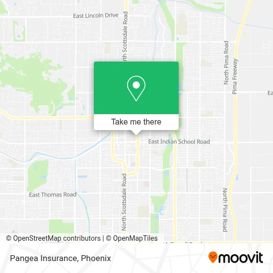 Pangea Insurance map