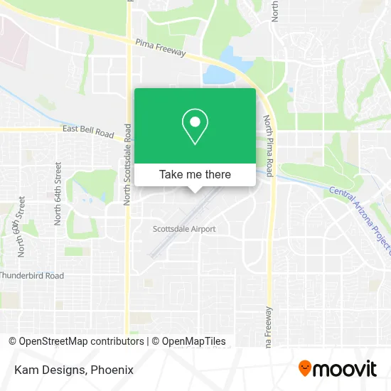 Kam Designs map