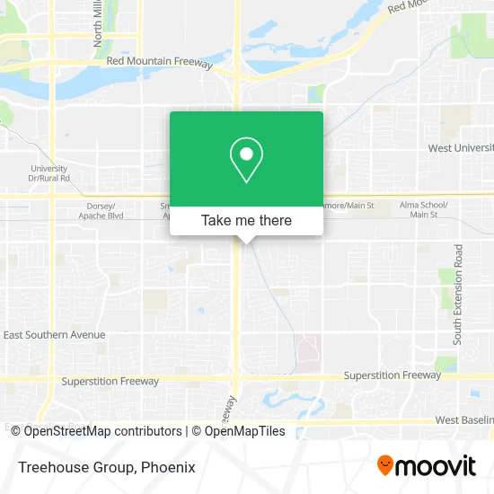 Treehouse Group map