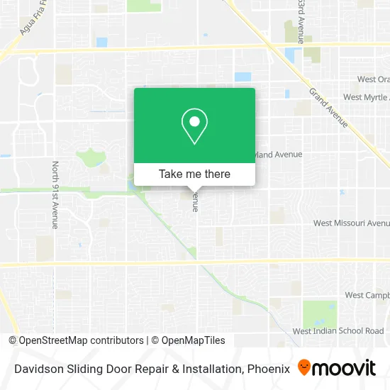 Davidson Sliding Door Repair & Installation map