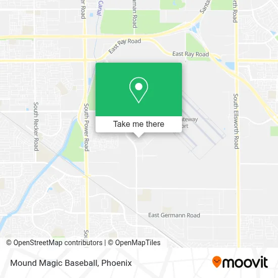 Mound Magic Baseball map