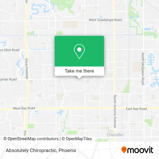 Absolutely Chiropractic map