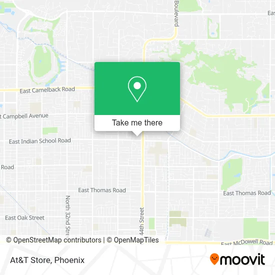 At&T Store map