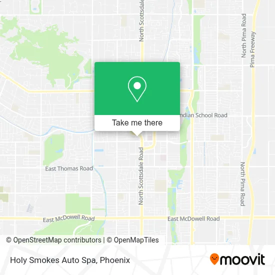 Holy Smokes Auto Spa map