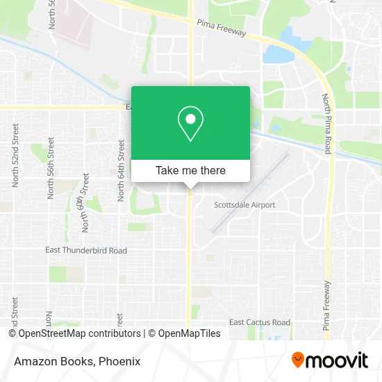 Amazon Books map