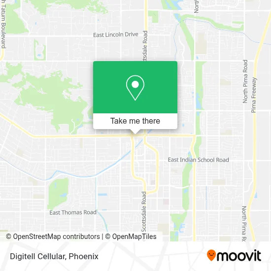 Digitell Cellular map