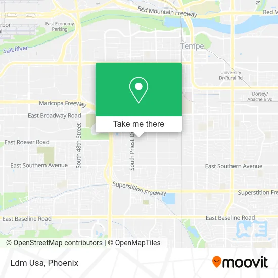 Ldm Usa map