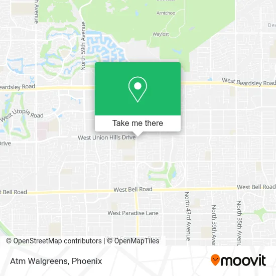Atm Walgreens map