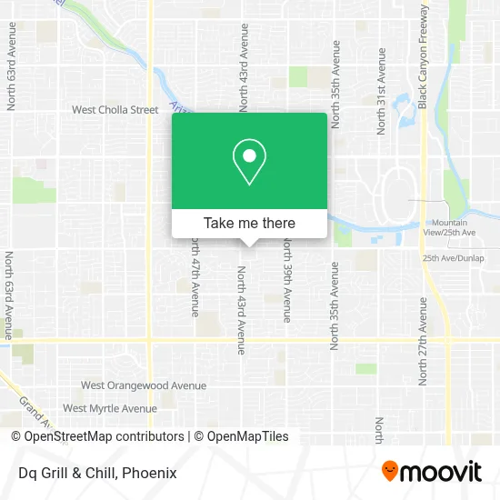Dq Grill & Chill map