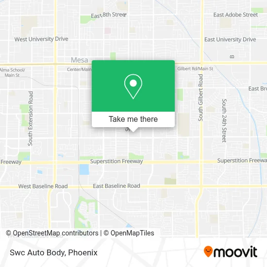 Swc Auto Body map