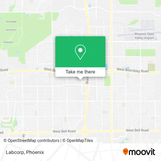Labcorp map