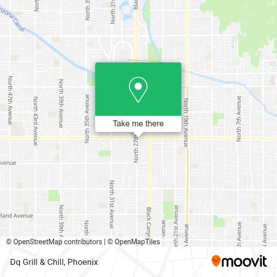 Dq Grill & Chill map