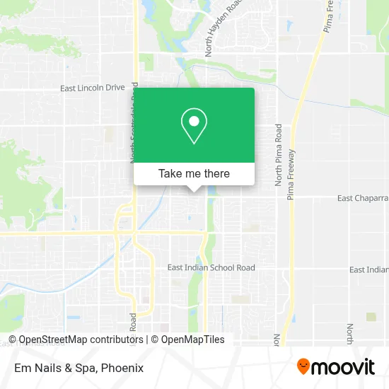 Em Nails & Spa map