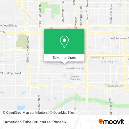 American Tube Structures map
