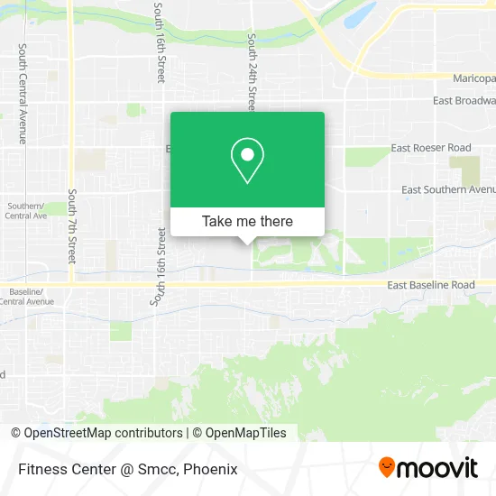 Fitness Center @ Smcc map