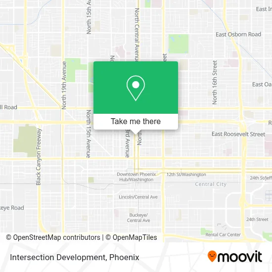Intersection Development map
