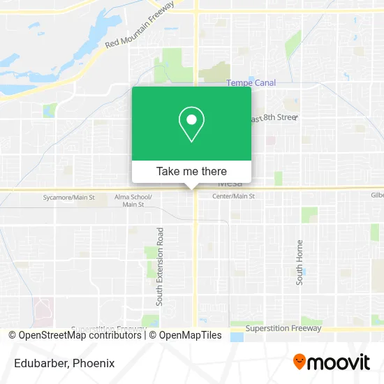 Edubarber map