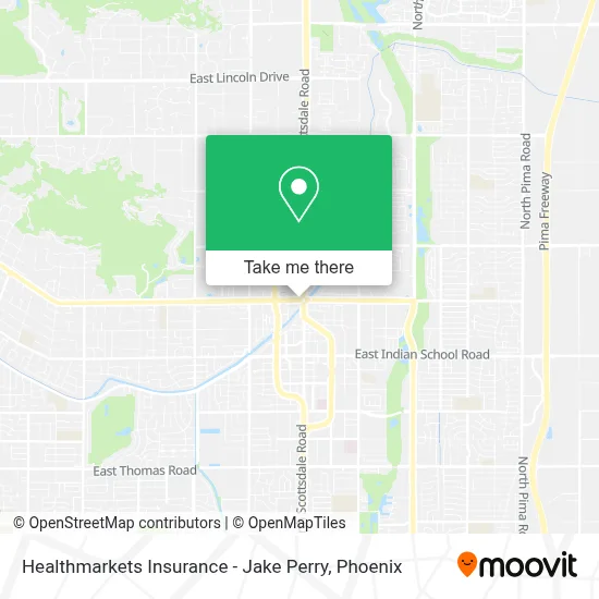 Healthmarkets Insurance - Jake Perry map