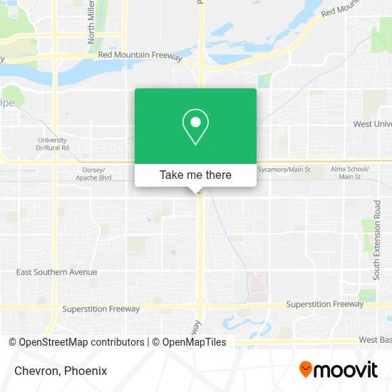Chevron map