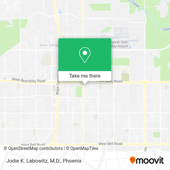 Jodie K. Labowitz, M.D. map