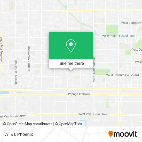 At&T map