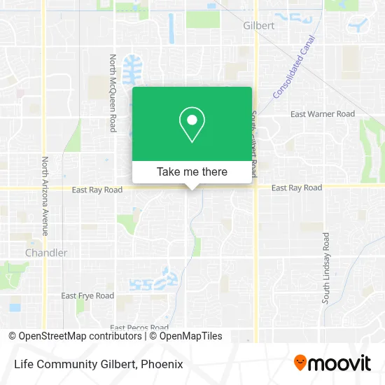 Life Community Gilbert map