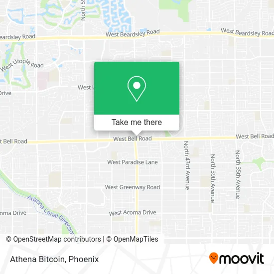 Athena Bitcoin map