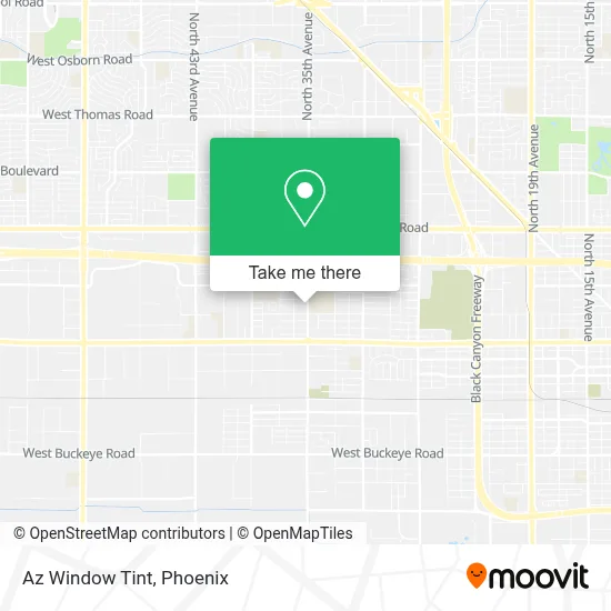 Az Window Tint map