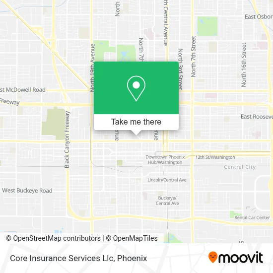 Core Insurance Services Llc map