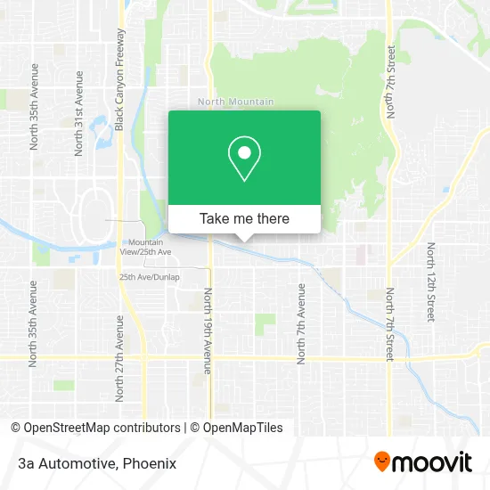 3a Automotive map