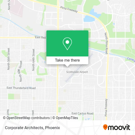Corporate Architects map
