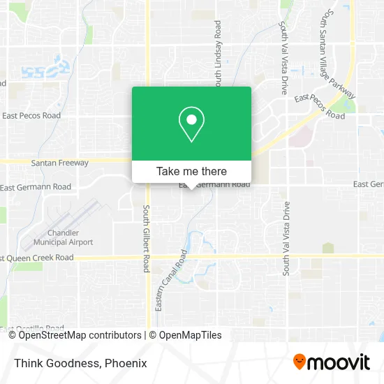 Think Goodness map