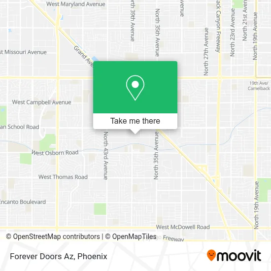 Forever Doors Az map