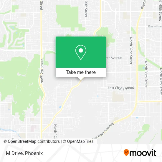 M Drive map