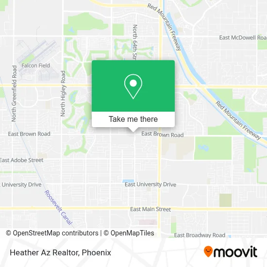 Heather Az Realtor map