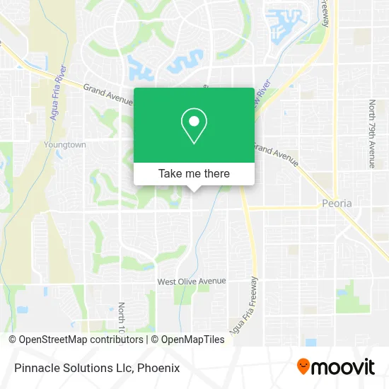 Pinnacle Solutions Llc map