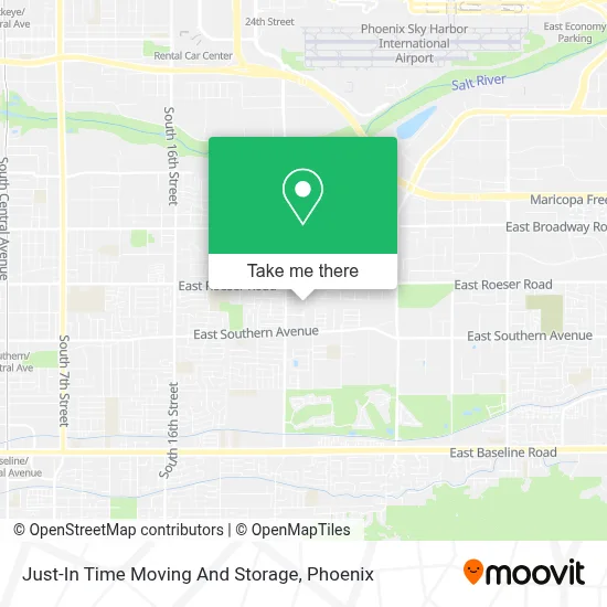 Just-In Time Moving And Storage map
