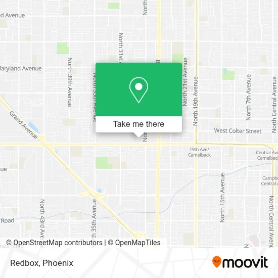Redbox map