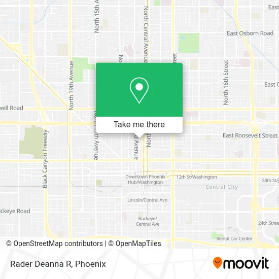 Rader Deanna R map