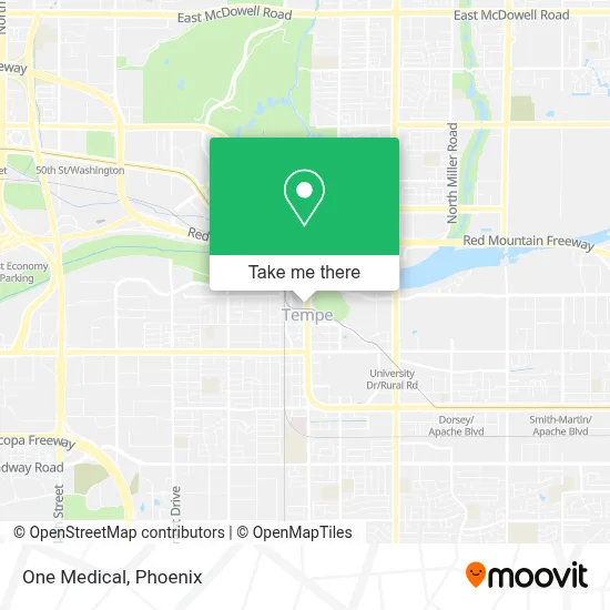 One Medical map