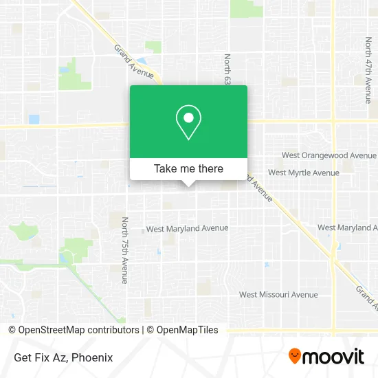 Get Fix Az map