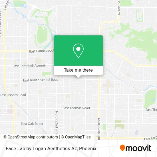 Face Lab by Logan Aesthetics Az map
