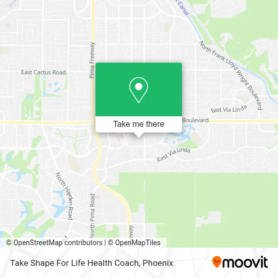 Take Shape For Life Health Coach map